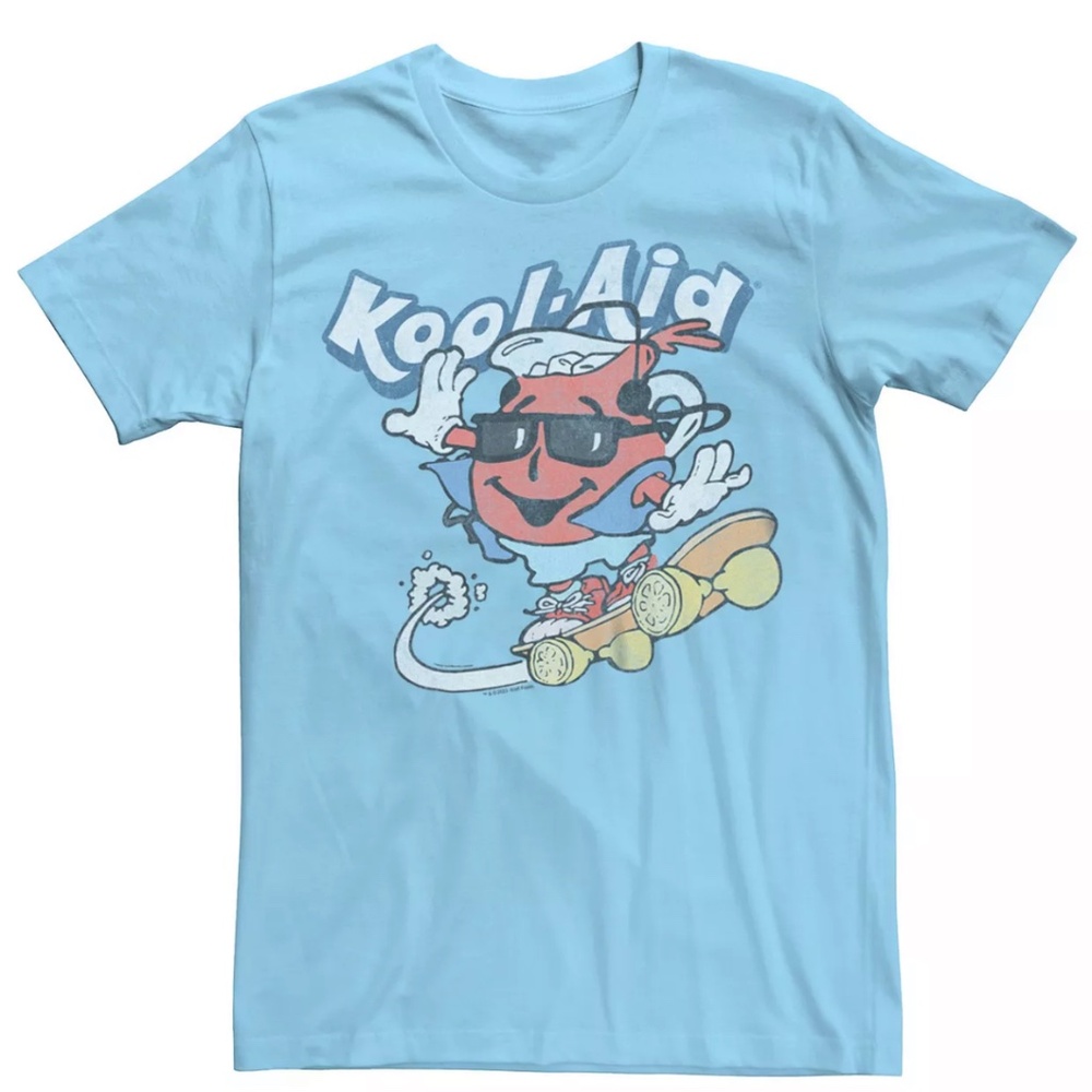 Men's Kool-Aid Man Skateboard Graphic Tee Size Medium
